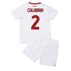 Baby Fußballbekleidung AC Milan Davide Calabria #2 Auswärtstrikot 2022-23 Kurzarm (+ kurze hosen)
